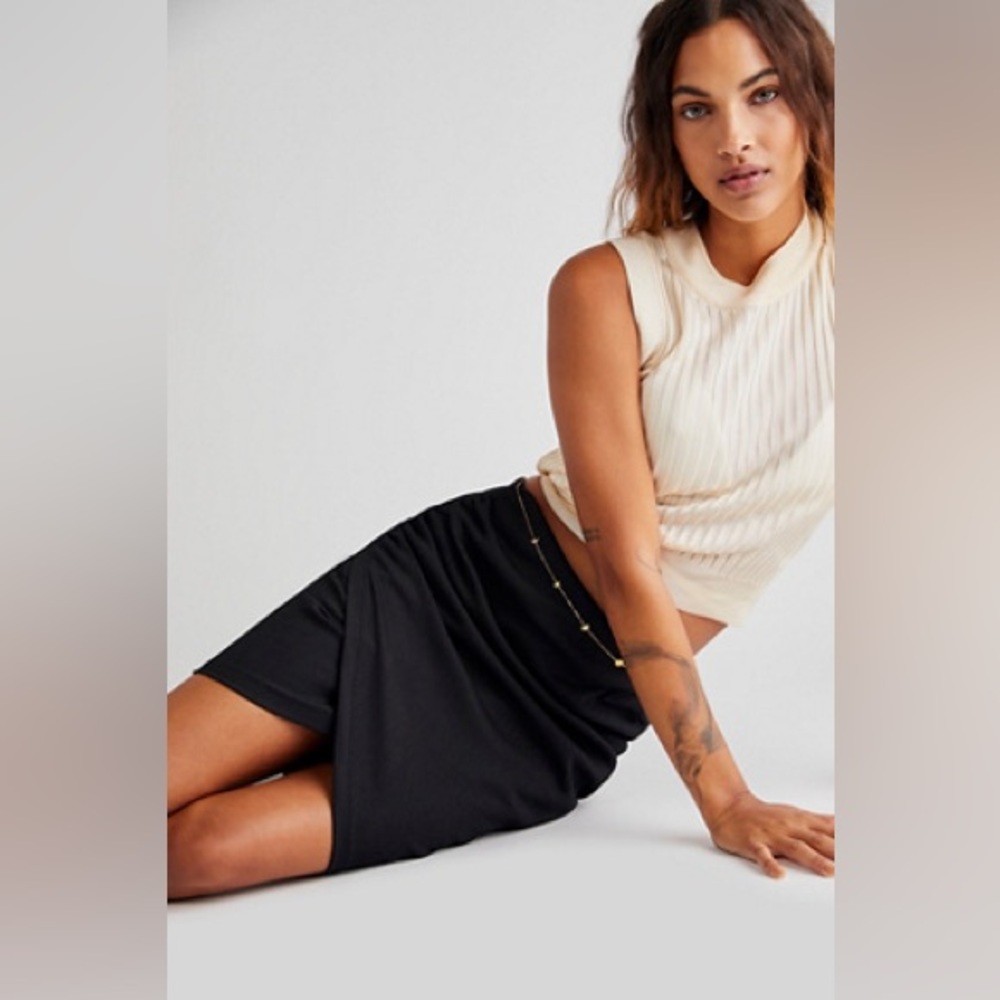 NWT Free People Angie Wrap Skirt